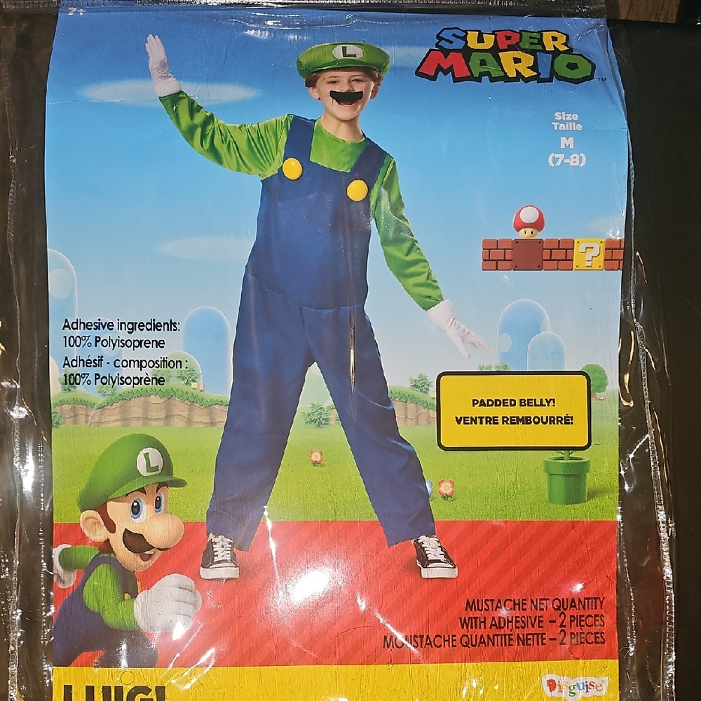 Spirit Luigi Costume - Green and Blue
